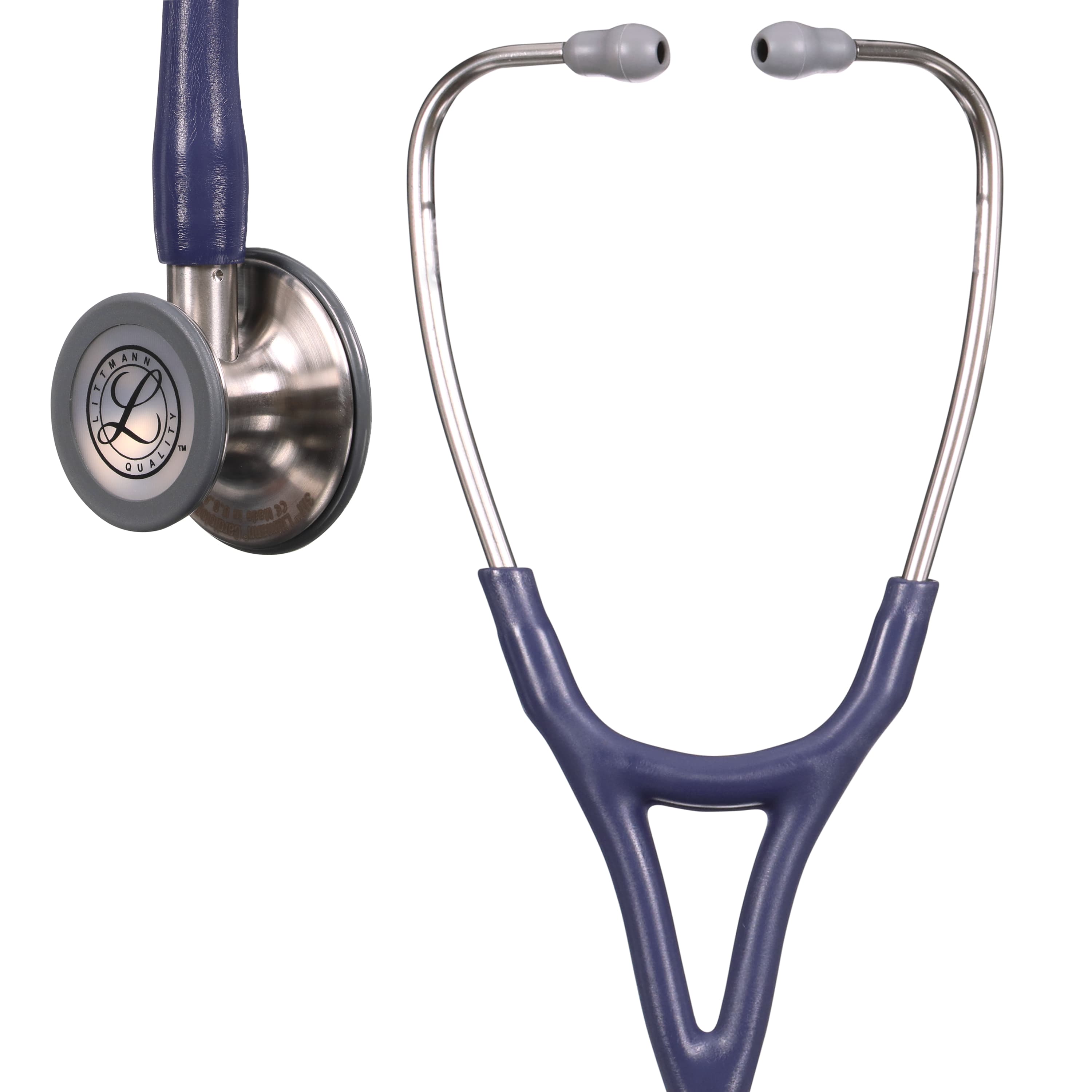 Nouveau stéthoscope finition satinée - Bleu Nuit
