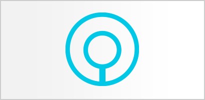 Icône cyan circulaire représentant le pavillon d’un stéthoscope Littmann.
